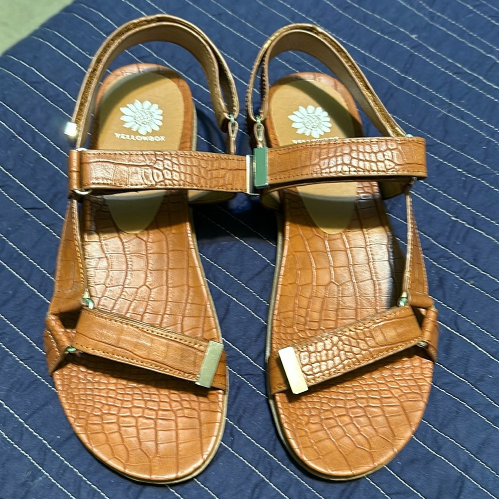YellowBox Weston tan sandals